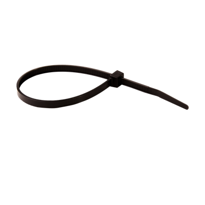 "CABLE TIE, BLACK. 7IN. - PK OF 50"