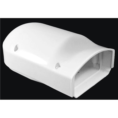 COVERGUARD WALL INLET AC GUARD WHT(12)