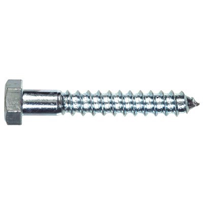 M8 X 40 HEX LAG SCREW A4/316 STAINLESS