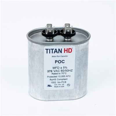 "TITAN HD 80MFD, 370V, OVAL"