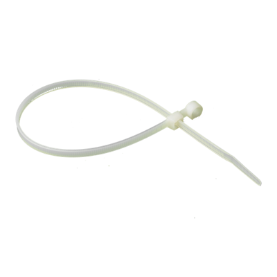 "WIRE TIES, WHITE, 11IN, PK OF 100"